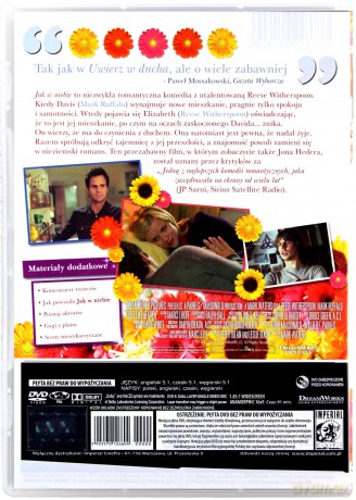 Jak w niebie / Miłość na zamówienie Pakiet [2DVD]