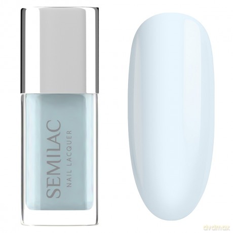 SEMILAC Nail Lacquer Klasyczny lakier do paznokci 123 Sky Blue 9 ml