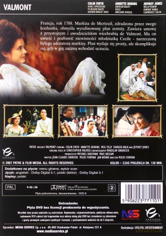 Wichrowe wzgórza / Valmont / Tess Pakiet [3DVD]