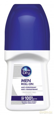 TRIPLE DRY Deo roll-on 50ml MEN100h