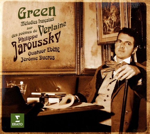 Philippe Jaroussky /Jerome Ducros/Quatuor Ebene: Green - Melodies Francaises On Verlaine's Poems [2CD]