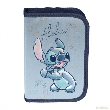 Piórnik z wyposażeniem Stitch Blue Aloha DS26UU-P001