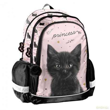 Plecak 3-komorowy Black Cat PP26BC-081