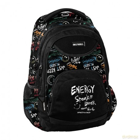 Plecak 3-komorowy Smiley Energy BeUniq SM26LA-2708