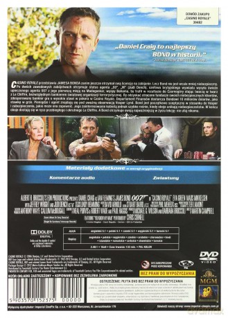 007 James Bond Casino Royale (booklet) [DVD]