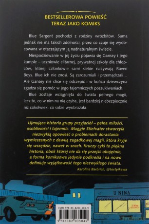 The Raven Boys. Komiks - Maggie Stiefvater [KOMIKS]