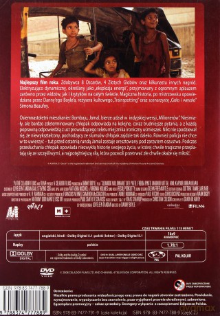 Slumdog. Milioner z ulicy [DVD]