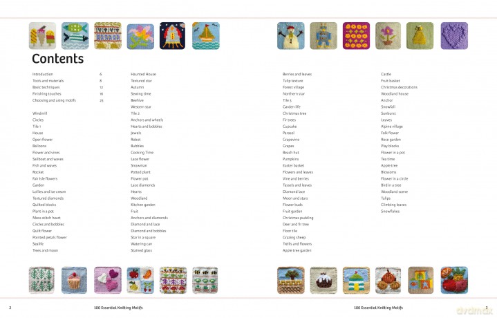 100 Essential Knitting Motifs (100 Essential Stitches) - Sian Brown [KSIĄŻKA]