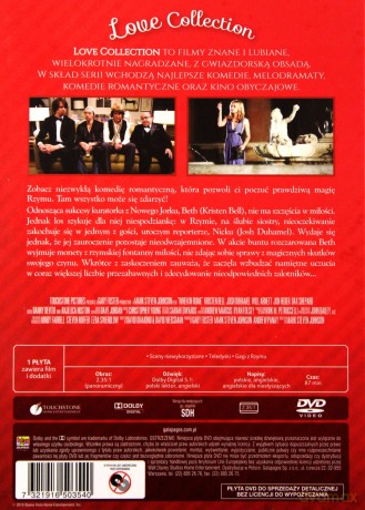 Pewnego razu w Rzymie (Love Collection) [DVD]