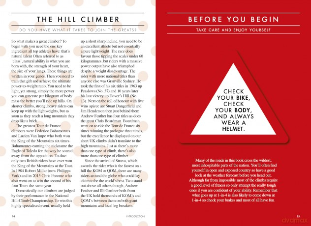 100 Greatest Cycling Climbs: A Road Cyclist's Guide to Britain's Hills - Simon Warren [KSIĄŻKA]