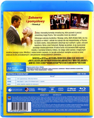 Pewnego razu w Rzymie (Love Collection) [Blu-Ray]