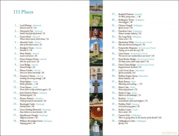 111 Places in Northumberland That You Shouldn't Miss: Travel Guide - David Taylor [KSIĄŻKA]