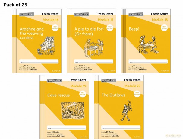 2024 Modules 16-20 - Pack of 25 (Read Write Inc. Fresh Start: 2024 Edition) [KSIĄŻKA]