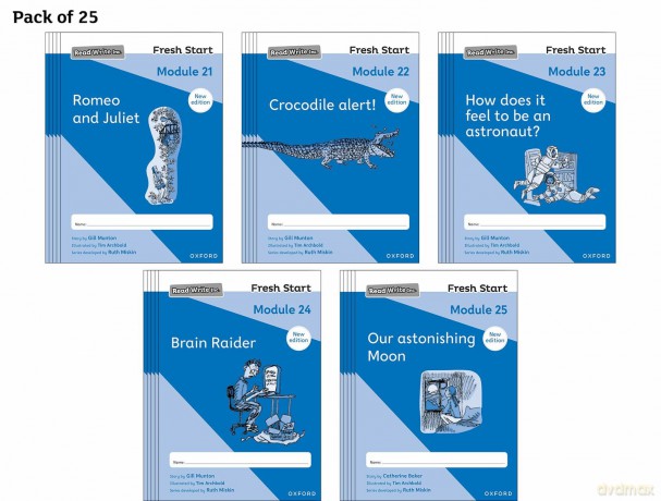 2024 Modules 21-25 - Pack of 25 (Read Write Inc. Fresh Start: 2024 Edition) [KSIĄŻKA]