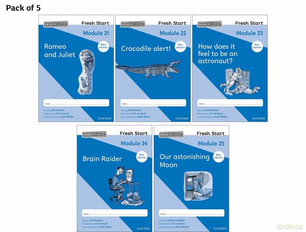 2024 Modules 21-25 - Pack of 5 (Read Write Inc. Fresh Start: 2024 Edition) [KSIĄŻKA]