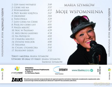 Maria Szymków: Moje wspomnienia [CD]