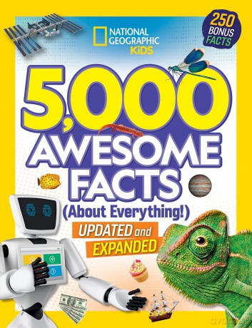 5,000 Awesome Facts (About Everything!): Fascinating facts about animals, science, space, history and more! (National Geographic Kids) [KSIĄŻKA]