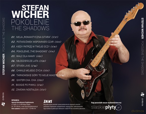 Stefan Wicher: Pokolenie The Shadows [CD]