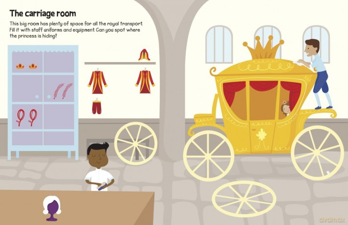 555 Sticker Fun: Princess Palace [KSIĄŻKA]