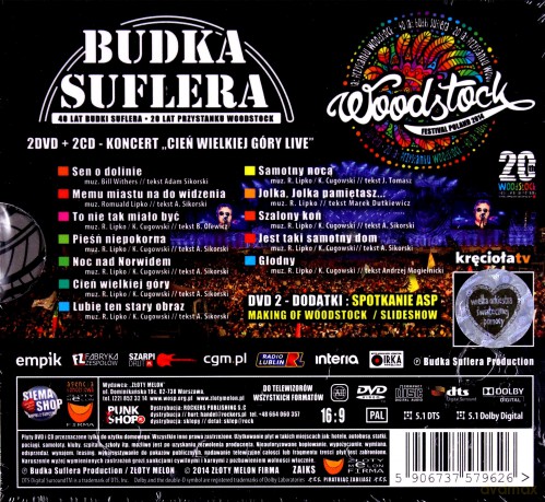 Budka Suflera: Przystanek Woodstock 2014 [2DVD]+[2CD]