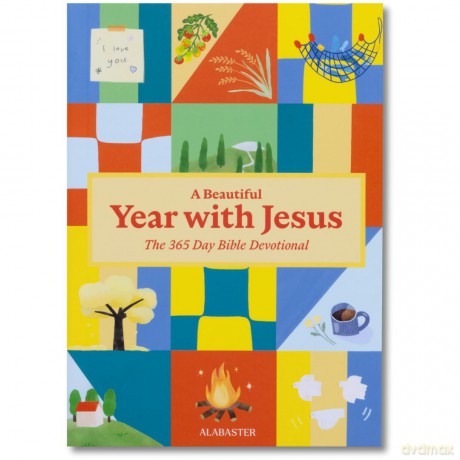 A Beautiful Year with Jesus (SC): The Daily Devotional For 365 Days in the Bible - Alabas Co. [KSIĄŻKA]