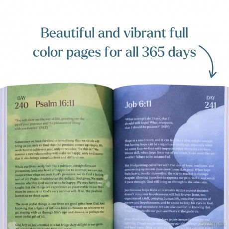 A Beautiful Year with Jesus (SC): The Daily Devotional For 365 Days in the Bible - Alabas Co. [KSIĄŻKA]