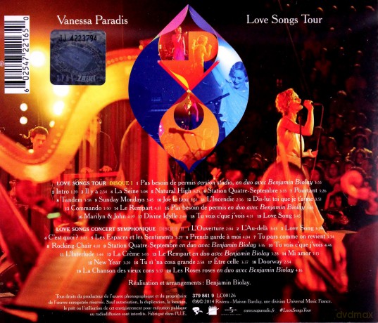 Vanessa Paradis: Love Songs Tour (PL) [2CD]
