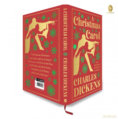 A Christmas Carol (Deluxe Hardbound Edition) (Fingerprint! Classics) - Charles Dickens [KSIĄŻKA]