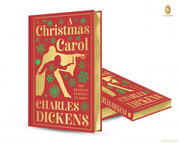 A Christmas Carol (Deluxe Hardbound Edition) (Fingerprint! Classics) - Charles Dickens [KSIĄŻKA]