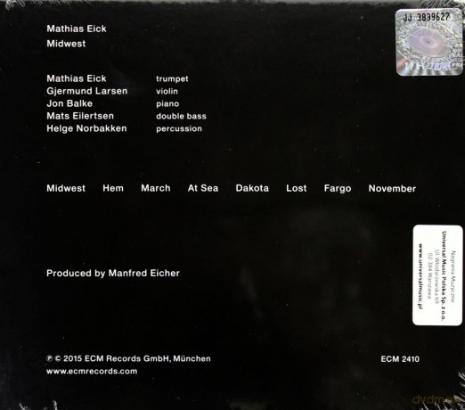 Mathias Eick: Midwest [CD]