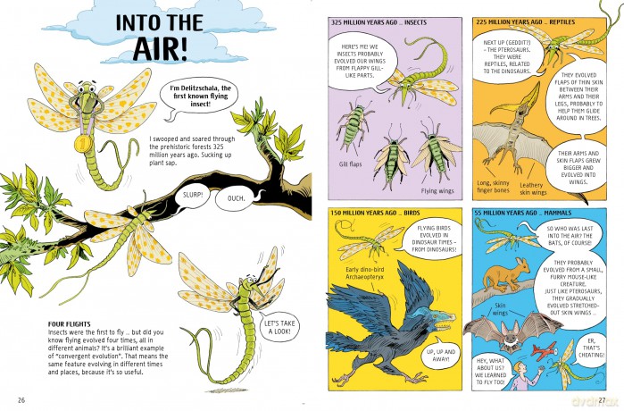 A Comic Strip History of Evolution: From Hot Rocks to Humans (A Comic Strip History of Planet Earth) - Anna Claybourne [KSIĄŻKA]