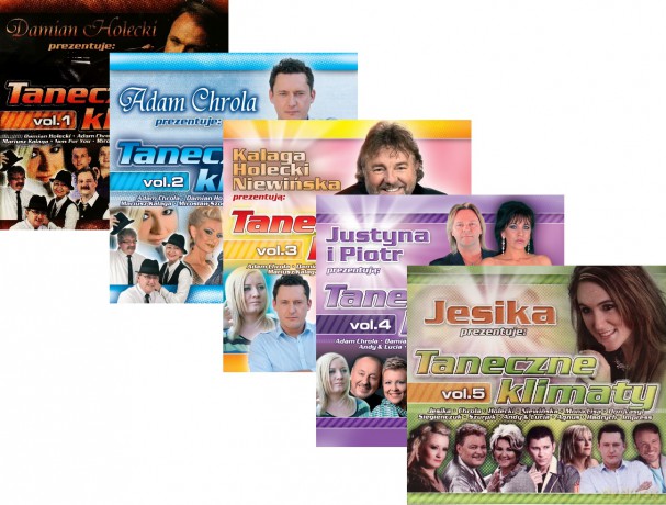 Taneczne klimaty vol. 1-5 Pakiet [5CD]