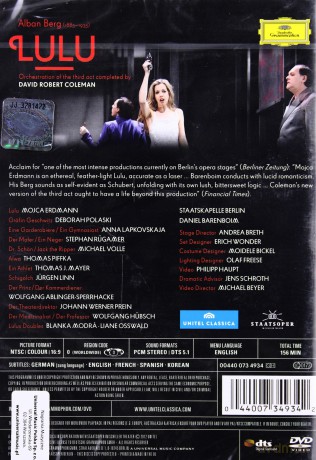 Mojca Erdmann: Berg Lulu [DVD]