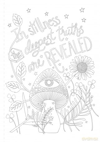 A Mystical Coloring Book: Unlock Your Magic: 50 inspiring images to color. - Sofia Liotta [KSIĄŻKA]