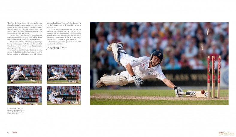 A Picture of England: Twenty Years Photographing the England Cricket Team Home and Away - Gareth Copley [KSIĄŻKA]