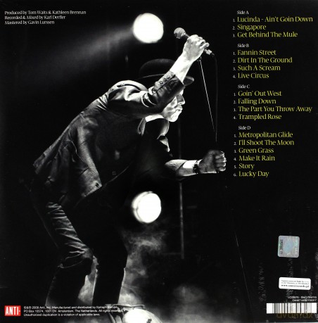 Tom Waits: Glitter And Doom Live [2xWinyl]