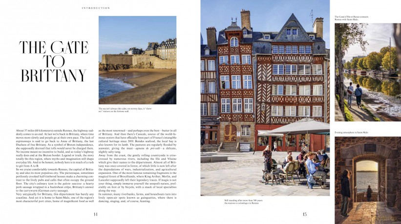 A Taste of Brittany: Places of longing, original recipes and insider tips - Verena Mayer [KSIĄŻKA]