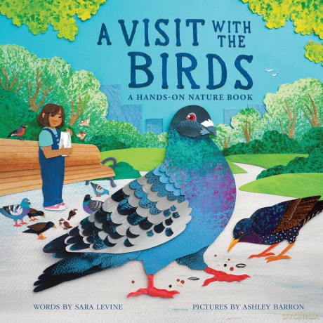 A Visit with the Birds: A Hands-On Nature Book - Sara Levine [KSIĄŻKA]