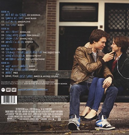 Fault in Our Stars soundtrack (Gwiazd Naszych Wina) (Mike Mogis) (Nate Walcott) [2xWINYL]