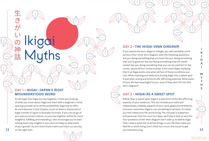A Year of Ikigai: Finding Everyday Purpose Through Japanese Wisdom - Nicholas Kemp [KSIĄŻKA]