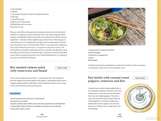 A Year on the River: A Boater's Guide to Growing, Foraging, Storing and Cooking - Fiona Sims [KSIĄŻKA]