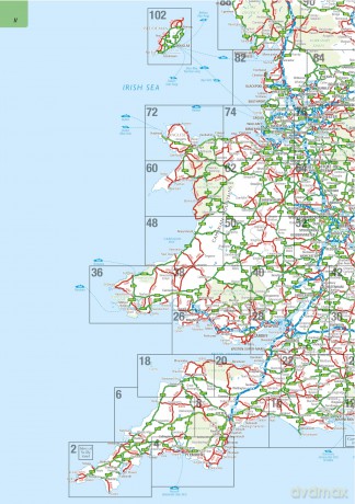AA Big Easy Read Atlas Britain 2027 Paperback (AA Road Atlas) [KSIĄŻKA]