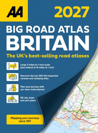 AA Big Road Atlas Britain 2027 Paperback [KSIĄŻKA]