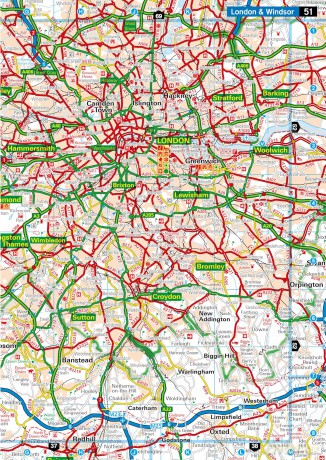 AA Easy Read Britain 2027 Flexi-Bound (AA Road Atlas Britain) [KSIĄŻKA]