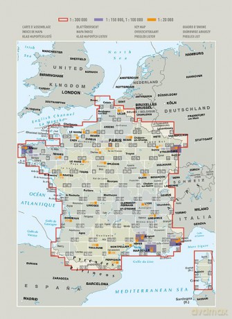 AA Travellers Atlas France 2027 Flexi Bound [KSIĄŻKA]