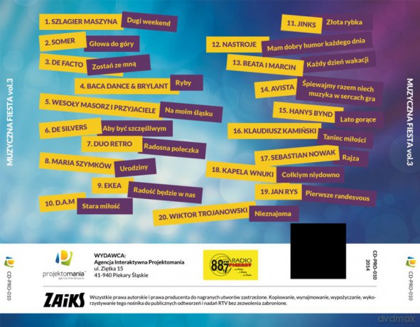 Muzyczna fiesta vol. 3 [CD]
