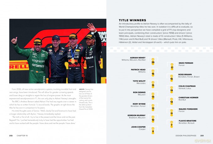 Adrian Newey: An Illustrated Biography of F1's Greatest Designer - Frank Hopkinson [KSIĄŻKA]