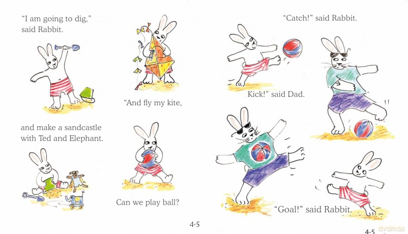 Again! said Rabbit: 3 (The World of Rabbit) - Marjoke Henrichs [KSIĄŻKA]