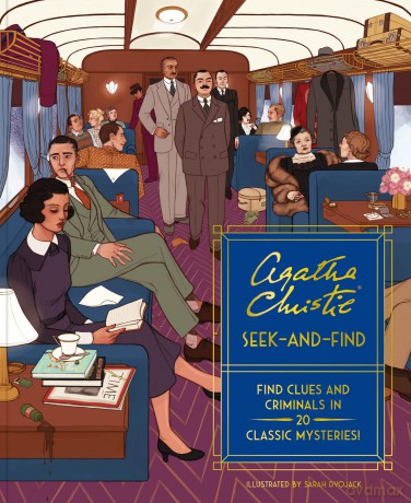 Agatha Christie Seek-and-Find: Find Clues and Criminals in 20 Classic Mysteries! - Sarah Dvojack [KSIĄŻKA]