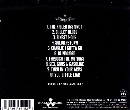 Black Star Riders: The Killer Instinct [CD]